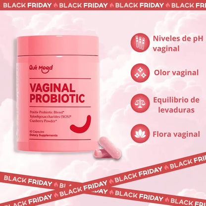 Probiótico Vaginal Quit Mood ‒ 60 cáps.