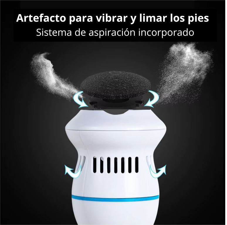 LIMA ELECTRICA PARA PIES 👣✨