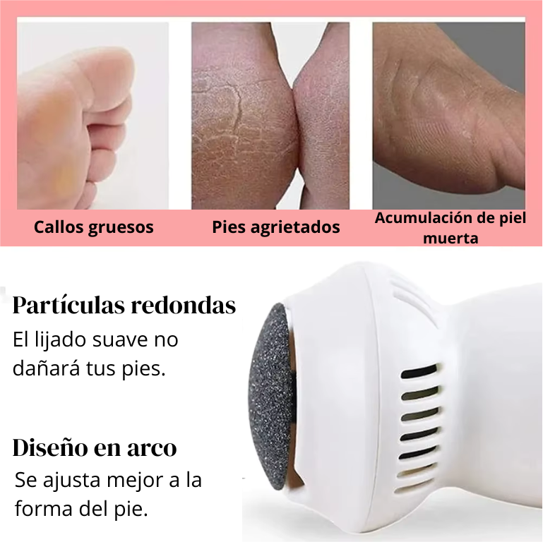 LIMA ELECTRICA PARA PIES 👣✨
