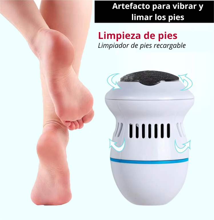 LIMA ELECTRICA PARA PIES 👣✨